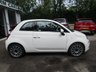 USED 2019 FIAT 500C 1.2 CONVERTIBLE LOUNGE DUALOGIC 2d 69 BHP NEW SHAPE AUTOMATIC *FULL LEATHER + 7
