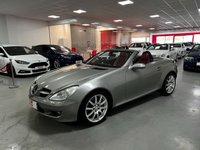 USED 2007 57 MERCEDES-BENZ SLK 3.5 SLK350 2d 269 BHP * CLIMATE * PARKING SENSORS *  NAV * LEATHER * 17" ALLOYS *