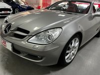 USED 2007 57 MERCEDES-BENZ SLK 3.5 SLK350 2d 269 BHP * CLIMATE * PARKING SENSORS *  NAV * LEATHER * 17" ALLOYS *