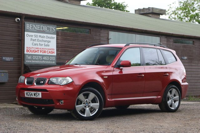 2004 54 BMW X3 2.5 SE 5d 190 BHP