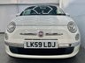 USED 2010 59 FIAT 500 1.2 LOUNGE 3d 69 BHP &pound;30Tax,Sunroof,Low Mileage