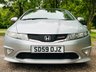 USED 2009 59 HONDA CIVIC 1.8 I-VTEC TYPE S GT 3d 138 BHP * PANORAMIC SUNROOF*