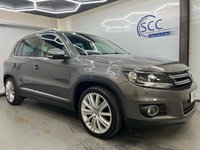 USED 2012 12 VOLKSWAGEN TIGUAN 2.0 SPORT TDI BLUEMOTION TECHNOLOGY 4MOTION DSG 5d 138 BHP Over &pound;5k Extras,DAB,Bluetooth
