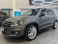 USED 2012 12 VOLKSWAGEN TIGUAN 2.0 SPORT TDI BLUEMOTION TECHNOLOGY 4MOTION DSG 5d 138 BHP Over &pound;5k Extras,DAB,Bluetooth