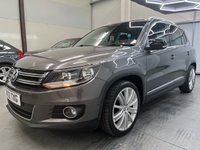 USED 2012 12 VOLKSWAGEN TIGUAN 2.0 SPORT TDI BLUEMOTION TECHNOLOGY 4MOTION DSG 5d 138 BHP Over &pound;5k Extras,DAB,Bluetooth