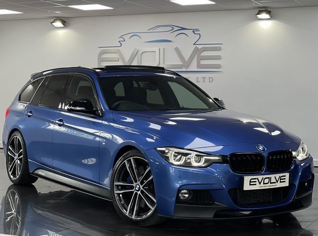 2017 67 BMW 3 Series 3.0 335D XDRIVE M SPORT SHADOW EDITION TOURING 5d 308 BHP