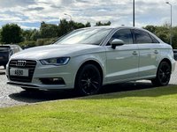 USED 2014 14 AUDI A3 2.0 TDI SPORT 4d 148 BHP Upgraded Black Alloys DAB