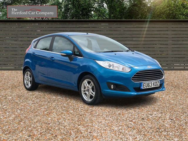 2013 63 Ford Fiesta 1.0 ZETEC 5d 99 BHP