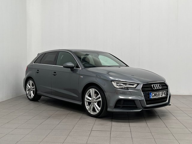 2019 68 Audi A3 1.5 SPORTBACK TFSI S LINE 5d 148 BHP