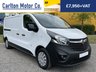 USED 2016 16 VAUXHALL VIVARO 1.6 2900 L2H1 CDTI LWB TWIN SLD P/V 115 BHP 