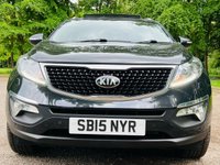 USED 2015 15 KIA SPORTAGE 1.7 CRDI 4 ISG 5d 114 BHP EXCELLENT SPECIFICATION