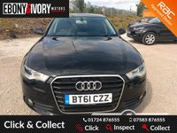 USED 2011 61 AUDI A6 2.0 TDI SE 4d 175 BHP +SATNAV+ FULL SERVICE HISTORY + 1 YEAR MOT AND BREAKDOWN COVER
