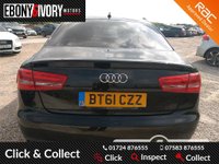 USED 2011 61 AUDI A6 2.0 TDI SE 4d 175 BHP +SATNAV+ FULL SERVICE HISTORY + 1 YEAR MOT AND BREAKDOWN COVER