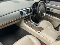 USED 2013 63 JAGUAR XF 2.2 D PREMIUM LUXURY 4d 200 BHP IVORY LEATHER & MUSIC UPGRADE FULL JAG HISTORY