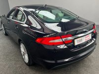 USED 2013 63 JAGUAR XF 2.2 D PREMIUM LUXURY 4d 200 BHP IVORY LEATHER & MUSIC UPGRADE FULL JAG HISTORY
