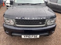 USED 2010 10 LAND ROVER RANGE ROVER SPORT 3.0 TDV6 HSE 5d 245 BHP 3 OWNER, BIG SPEC CAR, 20" ALLOYS, F..S.H, SAT NAV, RECENT CAMBELT AND MOT