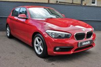 USED 2015 15 BMW 1 SERIES 1.5 116D ED PLUS 5d 114 BHP 5 Services, Sat Nav, Rear Sensors, Bluetooth, Cruise, over 80MPG, &pound;0 Tax
