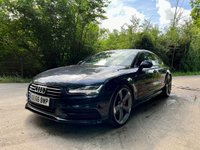 USED 2016 66 AUDI A7 3.0 SPORTBACK TDI QUATTRO BLACK EDITION 5d 215 BHP ZERO DEPOSIT FINANCE AVAILABLE
