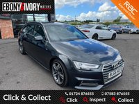 USED 2016 66 AUDI A4 2.0 AVANT TDI QUATTRO S LINE 5d 188 BHP QUATTRO 4WD + AUDI SERVICE HISTORY + HEATED SEATS + SAT NAV