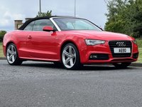 USED 2014 14 AUDI A5 1.8 TFSI S LINE 2d 168 BHP 2 Tone Leather 19" Alloys DAB