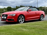 USED 2014 14 AUDI A5 1.8 TFSI S LINE 2d 168 BHP 2 Tone Leather 19" Alloys DAB