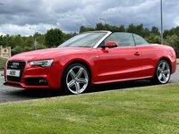 USED 2014 14 AUDI A5 1.8 TFSI S LINE 2d 168 BHP 2 Tone Leather 19" Alloys DAB