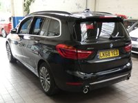 USED 2018 68 BMW 2 SERIES 2.0 220D XDRIVE LUXURY GRAN TOURER 5d 188 BHP 7 SEATS SAT NAV LEATHER PARKING SENSORS