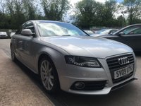USED 2009 09 AUDI A4 2.0 TDI S LINE 4d 141 BHP 12 MONTHS MOT LOVELY DRIVE