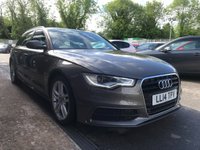 USED 2014 14 AUDI A6 2.0 AVANT TDI ULTRA S LINE 5d 188 BHP 12 MONTHS MOT HPI CLEAR 2 KEYS