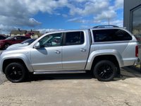 USED 2015 P VOLKSWAGEN AMAROK 2.0 DC TDI HIGHLINE 4MOTION 180 BHP In stock , rflex silver , hardback top, huge specification