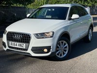 USED 2014 64 AUDI Q3 2.0 TDI SE 5d 138 BHP 