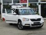 USED 2015 15 SKODA YETI OUTDOOR 2.0 LAURIN AND KLEMENT TDI CR DSG 5d 168 BHP Finished in CANDY WHITE with contrasting Full Heated Leather. This cool and quirky small SUV is roomy and offers economy and reliability associated with the VW brand. Features include PAN ROOF, SAT NAV, DAB RADIO, AUTO PARKING, B/TOOTH, HEATED LEATHER SEATS, Xenon Lights, Cruise, LED run lights, Power folding door mirrors Rear Sensors and much more. Dealer serviced at 17943 miles, 37765 miles, 50013 miles, 53973 miles (inc Cam Belt and Water pump) and at 61403 miles on arrival at EMC.