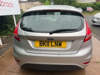 USED 2011 11 FORD FIESTA 1.2L ZETEC 5d 81 BHP NEW SERVICE & MOT - HOME DELIVERY