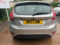 USED 2011 11 FORD FIESTA 1.2L ZETEC 5d 81 BHP NEW SERVICE & MOT - HOME DELIVERY