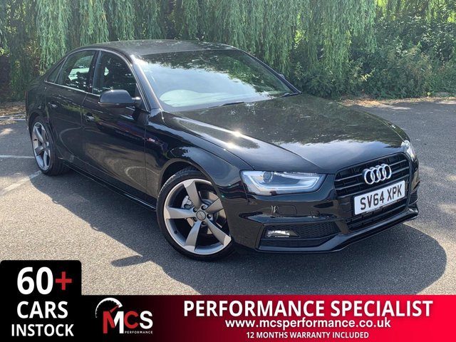 2014 64 AUDI A4 2.0 TDI BLACK EDITION 4d 148 BHP Cambelt Replaced / Full Service History / Bang and Olfsen