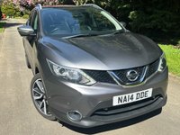 USED 2014 14 NISSAN QASHQAI 1.6 DCI TEKNA 5d AUTO 128 BHP CRUISE CONTROL, REVERSE CAMERA