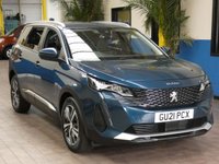 USED 2021 21 PEUGEOT 5008 1.5 BLUEHDI S/S ALLURE PREMIUM 5d 129 BHP 7 SEATS SAT NAV PART LEATHER PEUGEOT WARRANTY TILL MAY 2024