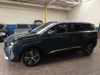 USED 2021 21 PEUGEOT 5008 1.5 BLUEHDI S/S ALLURE PREMIUM 5d 129 BHP 7 SEATS SAT NAV PART LEATHER PEUGEOT WARRANTY TILL MAY 2024