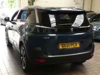USED 2021 21 PEUGEOT 5008 1.5 BLUEHDI S/S ALLURE PREMIUM 5d 129 BHP 7 SEATS SAT NAV PART LEATHER PEUGEOT WARRANTY TILL MAY 2024