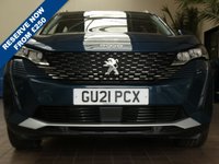 USED 2021 21 PEUGEOT 5008 1.5 BLUEHDI S/S ALLURE PREMIUM 5d 129 BHP 7 SEATS SAT NAV PART LEATHER PEUGEOT WARRANTY TILL MAY 2024