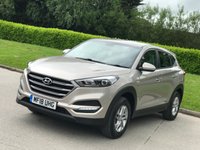 USED 2018 18 HYUNDAI TUCSON 1.6 GDI S BLUE DRIVE 5d 130 BHP FULL HYUNDAI MAIN DEALER HISTORY !