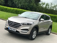 USED 2018 18 HYUNDAI TUCSON 1.6 GDI S BLUE DRIVE 5d 130 BHP FULL HYUNDAI MAIN DEALER HISTORY !