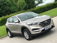 USED 2018 18 HYUNDAI TUCSON 1.6 GDI S BLUE DRIVE 5d 130 BHP FULL HYUNDAI MAIN DEALER HISTORY !