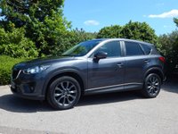 USED 2013 13 MAZDA CX-5 2.2 D SPORT NAV 5d 173 BHP SATNAV-Htd Leatherr-FSH-19in Alloys