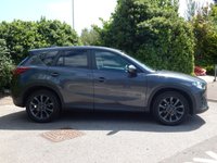 USED 2013 13 MAZDA CX-5 2.2 D SPORT NAV 5d 173 BHP SATNAV-Htd Leatherr-FSH-19in Alloys