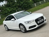 USED 2014 14 AUDI A6 2.0 TDI ULTRA S LINE 4d 188 BHP MOTORWAY MILES !