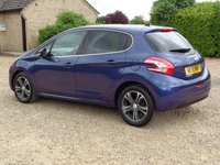 USED 2015 15 PEUGEOT 208 1.2 ALLURE 5d 82 BHP 29068 miles f,s,h