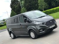 USED 2013 63 FORD TRANSIT CUSTOM 2.2 270 TREND LR P/V 124 BHP 5 SEATS CREW CAB + BODY KIT