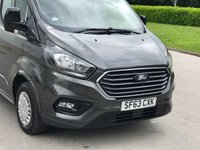 USED 2013 63 FORD TRANSIT CUSTOM 2.2 270 TREND LR P/V 124 BHP 5 SEATS CREW CAB + BODY KIT