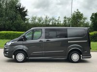 USED 2013 63 FORD TRANSIT CUSTOM 2.2 270 TREND LR P/V 124 BHP 5 SEATS CREW CAB + BODY KIT